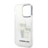 Karl Lagerfeld KLHCP14LHNKCTGT iPhone 14 Pro 6,1" transparent hardcase Glitter Karl&Choupette na NearMe.pl