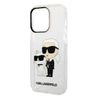 Karl Lagerfeld KLHCP14XHNKCTGT iPhone 14 Pro Max 6,7" transparent hardcase Glitter Karl&Choupette na NearMe.pl