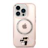 Karl Lagerfeld KLHMP14LHNKCIP iPhone 14 Pro 6,1" hardcase różowy/pink Iconic Karl&Choupette Magsafe na NearMe.pl