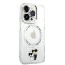 Karl Lagerfeld KLHMP14LHNKCIT iPhone 14 Pro 6,1" hardcase transparent Iconic Karl&Choupette Magsafe na NearMe.pl