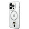 Karl Lagerfeld KLHMP14XHNKCIT iPhone 14Pro Max 6,7" hardcase transparent Iconic Karl&Choupette Magsafe na NearMe.pl