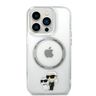 Karl Lagerfeld KLHMP14XHNKCIT iPhone 14Pro Max 6,7" hardcase transparent Iconic Karl&Choupette Magsafe na NearMe.pl