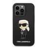 Karl Lagerfeld KLHMP14XSNIKBCK iPhone 14 Pro Max 6,7" hardcase czarny/black Silicone Ikonik Magsafe na NearMe.pl