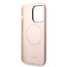 Karl Lagerfeld KLHMP14XSNIKBCP iPhone 14 Pro Max 6,7" hardcase różowy/pink Silicone Ikonik Magsafe na NearMe.pl