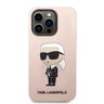Karl Lagerfeld KLHMP14XSNIKBCP iPhone 14 Pro Max 6,7" hardcase różowy/pink Silicone Ikonik Magsafe na NearMe.pl