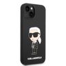 Karl Lagerfeld KLHCP14SSNIKBCK iPhone 14/ 15 / 13 6,1" hardcase czarny/black Silicone Ikonik na NearMe.pl