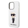 Karl Lagerfeld KLHCP14XSNIKBCH iPhone 14 Pro Max 6,7" hardcase biały/white Silicone Ikonik na NearMe.pl