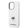 Karl Lagerfeld KLHCP14LSNCHBCH iPhone 14 Pro 6,1" hardcase biały/white Silicone Choupette na NearMe.pl