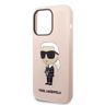 Karl Lagerfeld KLHCP14XSNIKBCP iPhone 14Pro Max 6,7" hardcase różowy/pink Silicone Ikonik na NearMe.pl