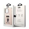 Karl Lagerfeld KLHCP14XSNIKBCP iPhone 14Pro Max 6,7" hardcase różowy/pink Silicone Ikonik na NearMe.pl
