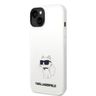 Karl Lagerfeld KLHCP14MSNCHBCH iPhone 14 Plus / 15 Plus 6,7" hardcase biały/white Silicone Choupette na NearMe.pl