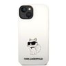 Karl Lagerfeld KLHCP14MSNCHBCH iPhone 14 Plus / 15 Plus 6,7" hardcase biały/white Silicone Choupette na NearMe.pl