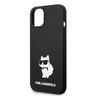 Karl Lagerfeld KLHCP14MSNCHBCK iPhone 14 Plus / 15 Plus 6,7" hardcase czarny/black Silicone Choupette na NearMe.pl