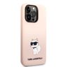 Karl Lagerfeld KLHCP14XSNCHBCP iPhone 14 Pro Max 6,7" hardcase różowy/pink Silicone Choupette na NearMe.pl