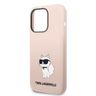 Karl Lagerfeld KLHCP14XSNCHBCP iPhone 14 Pro Max 6,7" hardcase różowy/pink Silicone Choupette na NearMe.pl