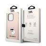 Karl Lagerfeld KLHCP14XSNCHBCP iPhone 14 Pro Max 6,7" hardcase różowy/pink Silicone Choupette na NearMe.pl