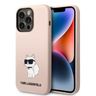 Karl Lagerfeld KLHCP14XSNCHBCP iPhone 14 Pro Max 6,7" hardcase różowy/pink Silicone Choupette na NearMe.pl