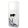 Karl Lagerfeld KLHCP14XLNKHCH iPhone 14 Pro Max 6,7" srebrny/silver hardcase Glitter Karl Head na NearMe.pl