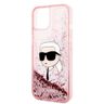 Karl Lagerfeld KLHCP14MLNKHCP iPhone 14 Plus / 15 Plus 6,7" różowy/pink hardcase Glitter Karl Head na NearMe.pl