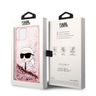Karl Lagerfeld KLHCP14MLNKHCP iPhone 14 Plus / 15 Plus 6,7" różowy/pink hardcase Glitter Karl Head na NearMe.pl