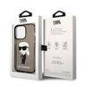 Karl Lagerfeld KLHCP14XHNIKTCK iPhone 14 Pro Max 6,7" czarny/black hardcase Ikonik Karl Lagerfeld na NearMe.pl