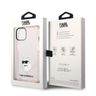 Karl Lagerfeld KLHCP14SHNCHTCP iPhone 14 / 15 / 13 6,1" różowy/pink hardcase Ikonik Choupette na NearMe.pl