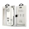 Karl Lagerfeld KLHCP13MTPEKCW iPhone 13/ 14 / 15 6,1" hardcase biały/white Karl&Choupette na NearMe.pl