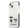 Karl Lagerfeld KLHCP13MTPEKCW iPhone 13/ 14 / 15 6,1" hardcase biały/white Karl&Choupette na NearMe.pl
