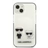 Karl Lagerfeld KLHCP13MTPEKCW iPhone 13/ 14 / 15 6,1" hardcase biały/white Karl&Choupette na NearMe.pl