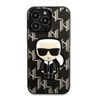Karl Lagerfeld KLHCP13XPMNIKBK iPhone 13Pro Max 6,7" hardcase czarny/black Monogram Ikonik Patch na NearMe.pl