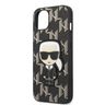 Karl Lagerfeld KLHCP13SPMNIKBK iPhone 13 mini 5,4" hardcase czarny/black Monogram Ikonik Patch na NearMe.pl
