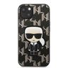 Karl Lagerfeld KLHCP13SPMNIKBK iPhone 13 mini 5,4" hardcase czarny/black Monogram Ikonik Patch na NearMe.pl