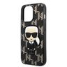 Karl Lagerfeld KLHCP13LPMNIKBK iPhone 13 Pro / 13 6,1" hardcase czarny/black Monogram Ikonik Patch na NearMe.pl