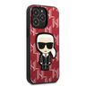 Karl Lagerfeld KLHCP13XPMNIKPI iPhone 13 Pro Max 6,7" hardcase czerwony/red Monogram Ikonik Patch na NearMe.pl