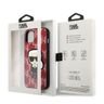 Karl Lagerfeld KLHCP13SPMNIKPI iPhone 13 mini 5,4" hardcase czerwony/red Monogram Ikonik Patch na NearMe.pl