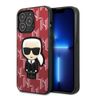 Karl Lagerfeld KLHCP13LPMNIKPI iPhone 13 Pro / 13 6,1" hardcase czerwony/red Monogram Ikonik Patch na NearMe.pl