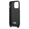 Karl Lagerfeld KLHCP13XSAIPCK iPhone 13Pro Max 6,7" hardcase czarny/black Saffiano Metal Ikonik na NearMe.pl