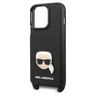 Karl Lagerfeld KLHCP13LSAKHPK iPhone 13Pro / 13 6,1" hardcase Saffiano Metal Karl Head na NearMe.pl