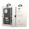 Karl Lagerfeld KLHCP13LSAKHPK iPhone 13Pro / 13 6,1" hardcase Saffiano Metal Karl Head na NearMe.pl