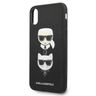 Karl Lagerfeld KLHCPXSAKICKCBK iPhone X/XS czarny/black hardcase Saffiano Karl&Choupette Head na NearMe.pl