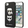 Karl Lagerfeld KLHCI8SAKICKCBK iPhone7/8 / SE 2020 / SE 2022 czarny/black hardcase Saffiano Karl&Choupette Head na NearMe.pl