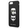 Karl Lagerfeld KLHCI8LSAKICKCBK iPhone7 Plus / 8 Plus czarny/black hardcase Saffiano Karl&Choupette Head na NearMe.pl