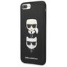 Karl Lagerfeld KLHCI8LSAKICKCBK iPhone7 Plus / 8 Plus czarny/black hardcase Saffiano Karl&Choupette Head na NearMe.pl