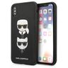 Karl Lagerfeld KLHCI65SAKICKCBK iPhoneXS Max czarny/black hardcase Saffiano Karl&Choupette Head na NearMe.pl