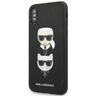 Karl Lagerfeld KLHCI65SAKICKCBK iPhoneXS Max czarny/black hardcase Saffiano Karl&Choupette Head na NearMe.pl