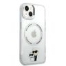 Karl Lagerfeld KLHMP14MHNKCIT iPhone 14Plus / 15 Plus 6,7" hardcase transparent Iconic Karl&Choupette Magsafe na NearMe.pl