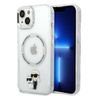 Karl Lagerfeld KLHMP14MHNKCIT iPhone 14Plus / 15 Plus 6,7" hardcase transparent Iconic Karl&Choupette Magsafe na NearMe.pl