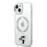 Karl Lagerfeld KLHMP14MHNKCIT iPhone 14Plus / 15 Plus 6,7" hardcase transparent Iconic Karl&Choupette Magsafe na NearMe.pl
