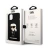 Karl Lagerfeld KLHMP14SSNIKBCK iPhone 14/ 15 / 13 6,1" hardcase czarny/black Silicone Ikonik Magsafe na NearMe.pl