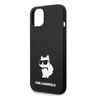 Karl Lagerfeld KLHMP14SSNCHBCK iPhone 14/ 15 / 13 6,1" hardcase czarny/black Silicone Choupette MagSafe na NearMe.pl